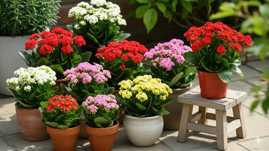 Vasos com flores imortais no blog Conversa Pronta.