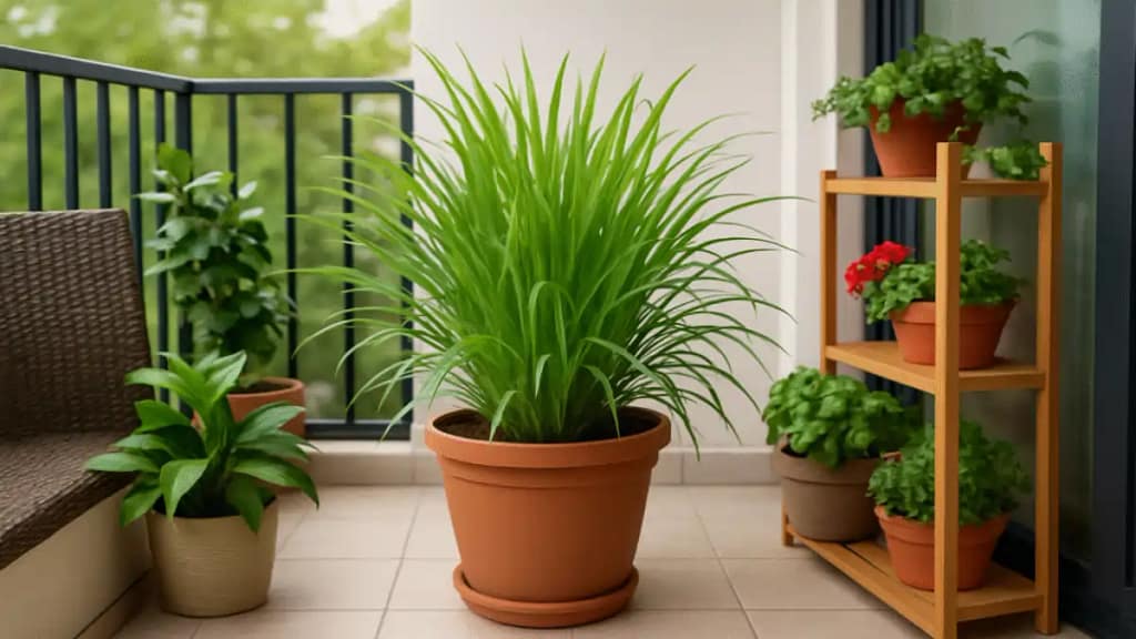 Citronela em casa, cultivo em vasos e dicas estão no blog Conversa Pronta.