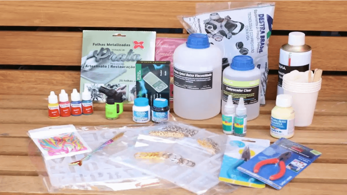 Artesanato com resina passo a passo