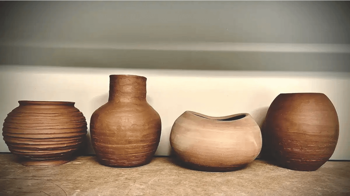 hand-building, a cerâmica sem forno feita em casa