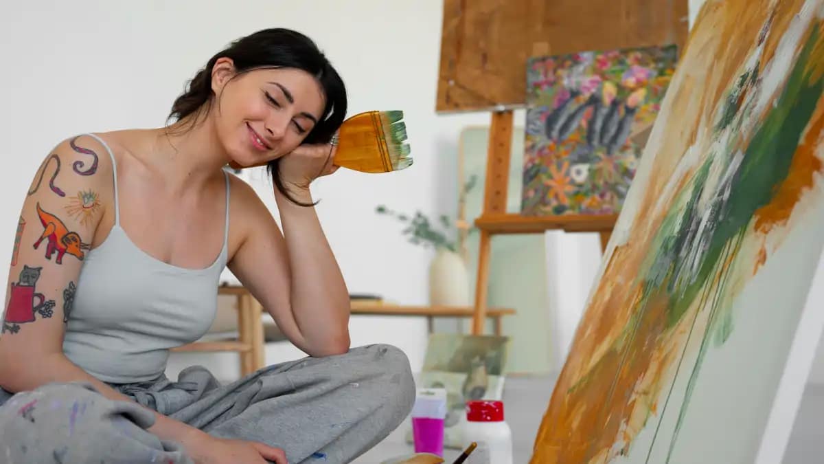 Síndrome de bournout, como a arte pode ajudar. Dicas no Blog dica pronta