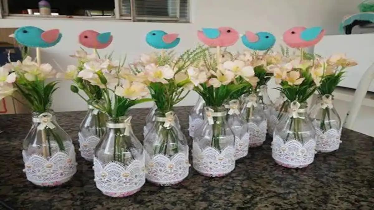 Centros de mesa econômicos aqui no blog Dica Pronta